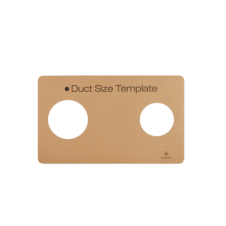 Duct Size Template
